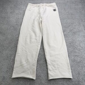 Yeezy Vultures Sweatpants Mens Size 1 White Kanye West Logo Fleece Pants